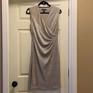 Ralph Lauren gold Dress